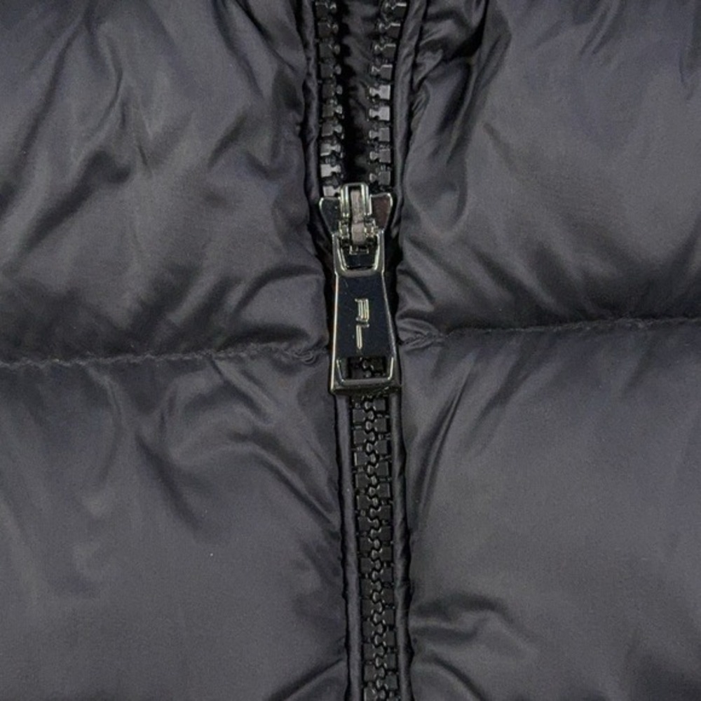 Polo Ralph Lauren Hooded Hybrid Down Puffer Vest Mens 2XL Black Performance - Picture 5 of 16